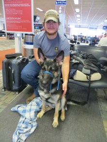 Eva in MPLS airport 12-13-18